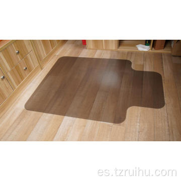 Alfombra de silla de venta caliente para piso de madera dura transparente